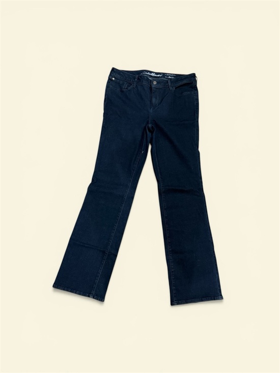 Eddie Bauer Denim - Eddie Bauer Dark Blue Flare Jeans